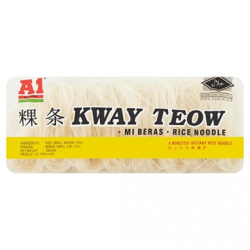 A1 INSTANT RICE STICKS (KWAY TEOW) 365GM (40/CTN)