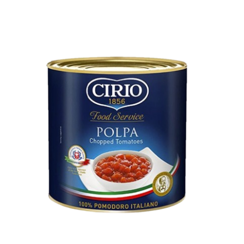 CIRIO CHOPPED TOMATO 2.55KG/TIN