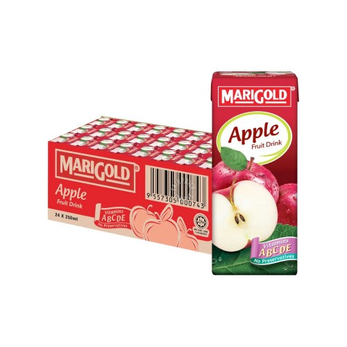 Marigold Apple | 250 ml | 24 box/ctn