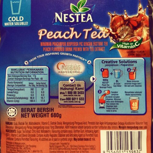 Nestle Peach Tea | 680 gm/pkt