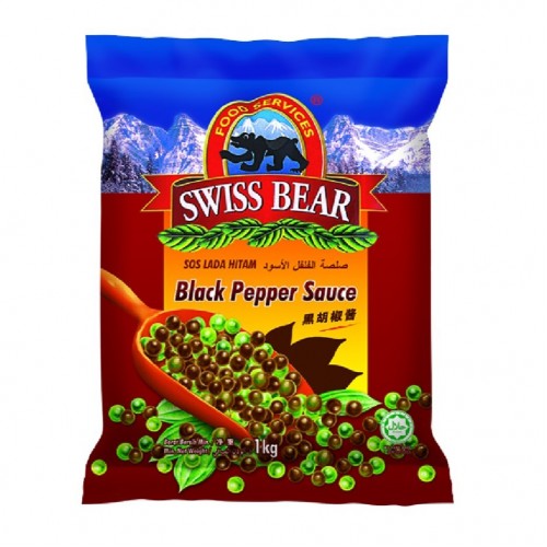 Swiss Bear Black Pepper Sauce | 1 kg/pkt
