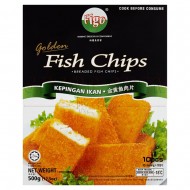 Figo Golden Fish Chip | 500 gm/pkt Figo Golden Fish Chip | 500 gm/pkt