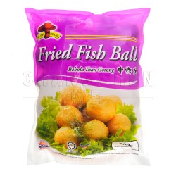 M Fried Medium Fish Ball 中炸丸 | 25 pcs | 500 gm/pkt