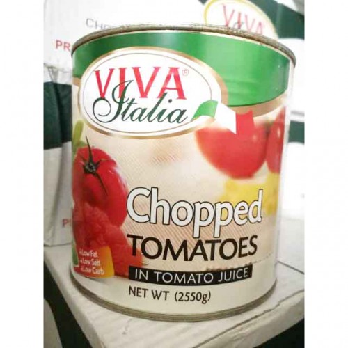 Viva Diced Chopped Tomato 2.5kg/can