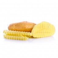 Crinkle Cut Fries 皱切薯条 1 kg/pkt Crinkle Cut Fries 皱切薯条 1 kg/pkt